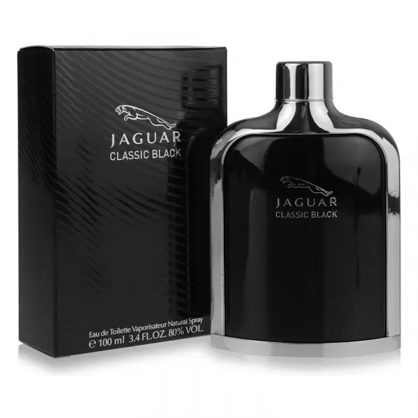 Jaguar Classic Black toaletná voda pre mužov 100 ml