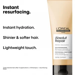 L’Oréal Professionnel Serie Expert Absolut Repair hĺbkovo regeneračný kondicionér pre suché a poškodené vlasy 200 ml