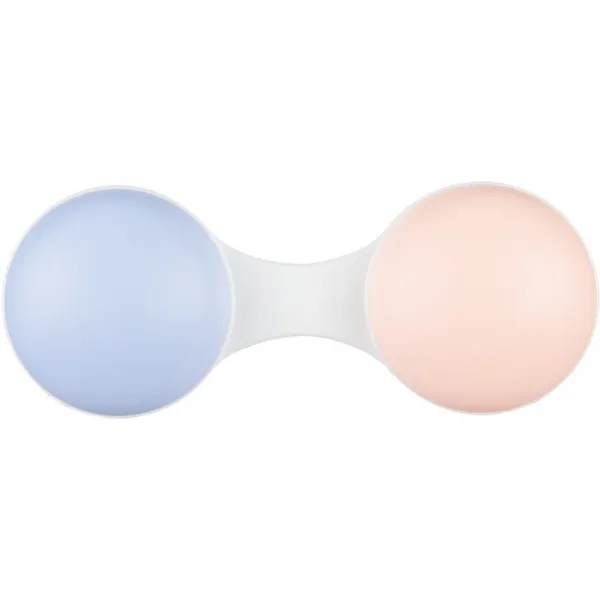 Canpol babies Pastels hrkálka s hryzadielkom darčeková sada 0m+