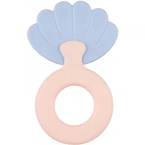 Canpol babies Pastels hrkálka s hryzadielkom darčeková sada 0m+