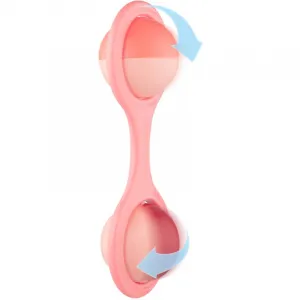 Canpol babies Small Toys hrkálka 0m+ Pink 1 ks