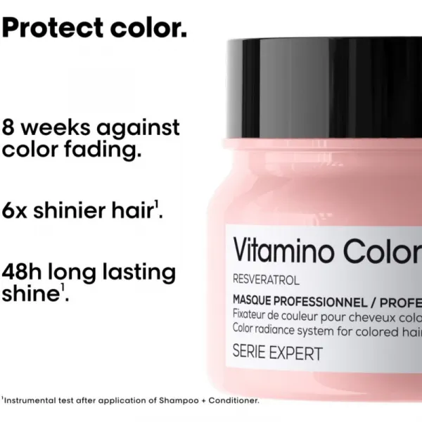 L’Oréal Professionnel Serie Expert Vitamino Color rozjasňujúca maska na ochranu farby 250 ml