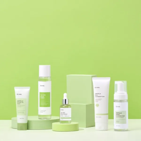 iUnik Centella jemný čistiaci penivý krém 120 ml