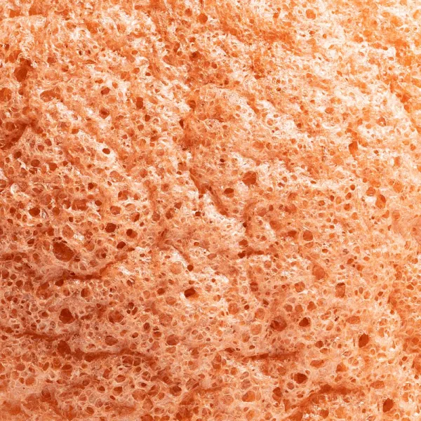 BrushArt Home Salon Konjac sponge jemná exfoliačná hubka na tvár Pink Clay 5 g