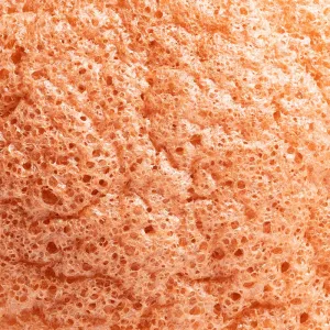 BrushArt Home Salon Konjac sponge jemná exfoliačná hubka na tvár Pink Clay 5 g