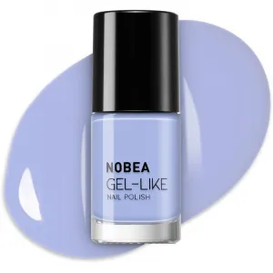 NOBEA Day-to-Day Gel-like Nail Polish lak na nechty s gélovým efektom odtieň Sky blue #N44 6 ml