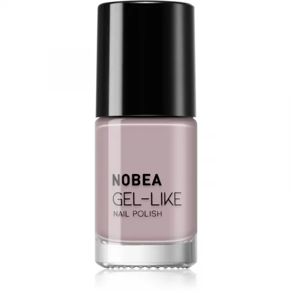 NOBEA Day-to-Day Gel-like Nail Polish lak na nechty s gélovým efektom odtieň Beige nutmeg #N52 6 ml