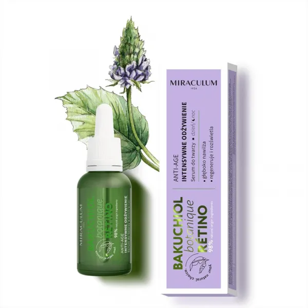 Miraculum Bakuchiol intenzívne hydratačné pleťové sérum 30 ml