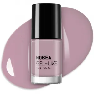 NOBEA Day-to-Day Gel-like Nail Polish lak na nechty s gélovým efektom odtieň Silky nude #N51 6 ml