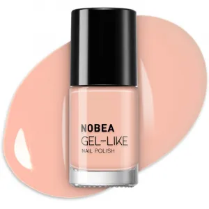 NOBEA Day-to-Day Gel-like Nail Polish lak na nechty s gélovým efektom odtieň Moccasin #N60 6 ml