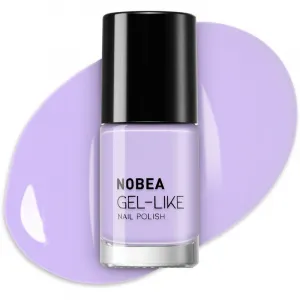 NOBEA Day-to-Day Gel-like Nail Polish lak na nechty s gélovým efektom odtieň Blue violet #N61 6 ml