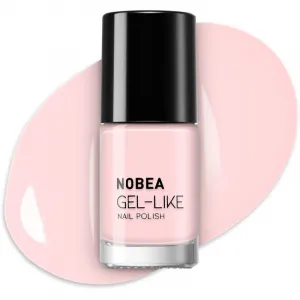 NOBEA Day-to-Day Gel-like Nail Polish lak na nechty s gélovým efektom odtieň Mademoiselle nude #N48 6 ml