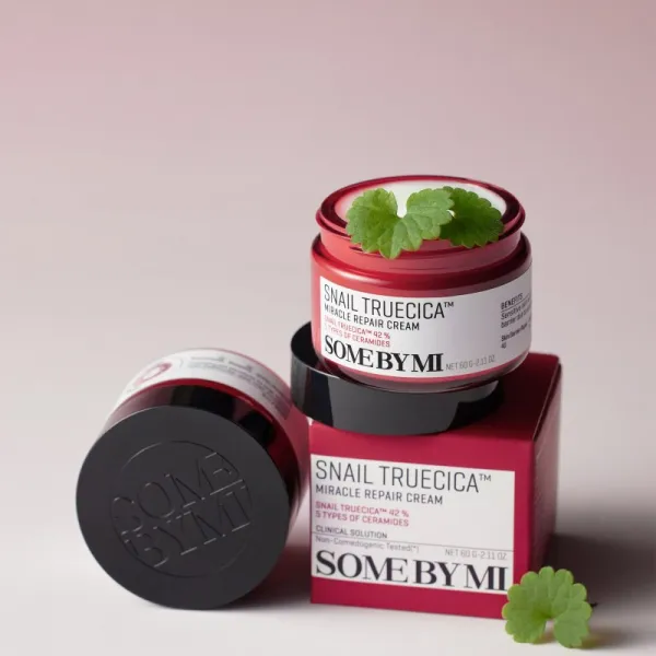 Some By Mi Snail Truecica Miracle Repair Cream upokojujúci a hydratačný krém 60 g