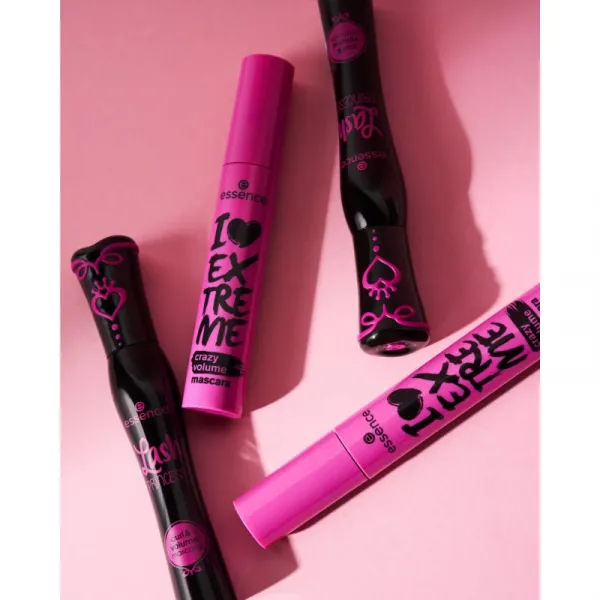 Essence Lash PRINCESS riasenka pre objem a natočenie rias odtieň Black 12 ml