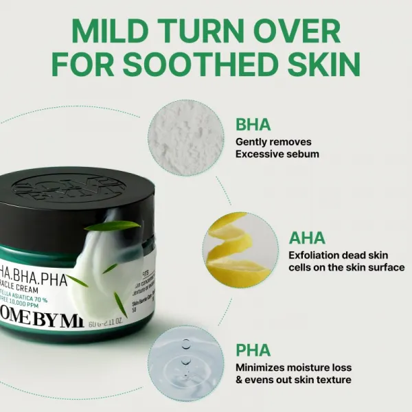 SOME BY MI AHA-BHA-PHA 30 DAYS MIRACLE CREAM Pleťový krém s AHA BHA PHA kyselinami