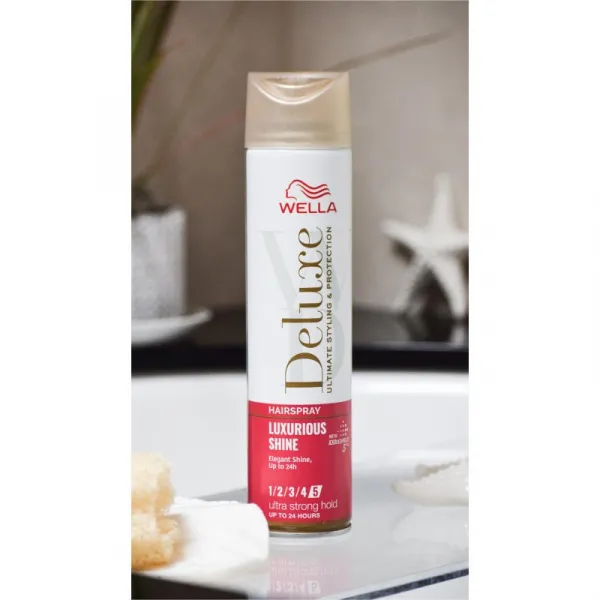 Wella Deluxe Luxurious Shine lak na vlasy pre lesk 250 ml
