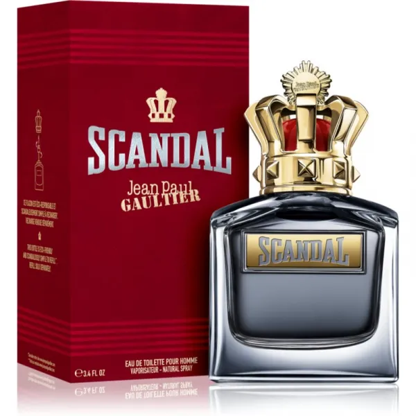 Jean Paul Gaultier Scandal Pour Homme toaletná voda plniteľná pre mužov 100 ml