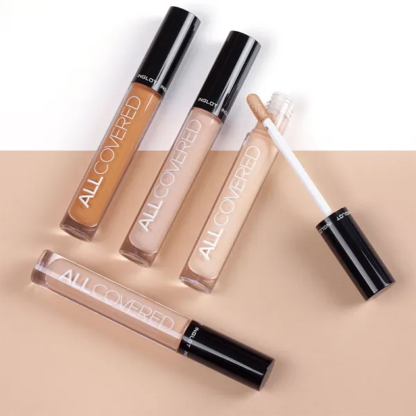 Inglot All Covered korektor s vysokým krytím proti kruhom pod očami odtieň 104 4.2 ml