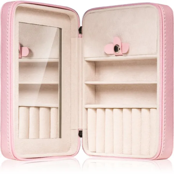 Notino Classy Collection Jewellery box šperkovnica Pink 1 ks