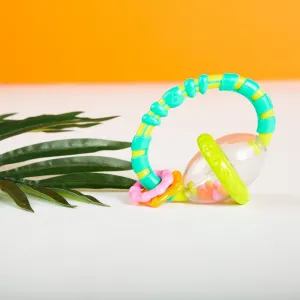 Bright Starts Teether & Rattle hrkálka s hryzadielkom I. 3m+ 1 ks