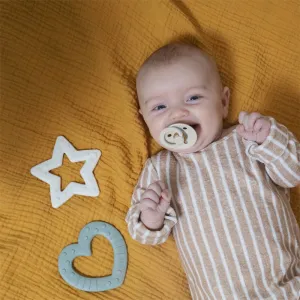 BIBS Baby Bitie Star hryzadielko Ivory 1 ks