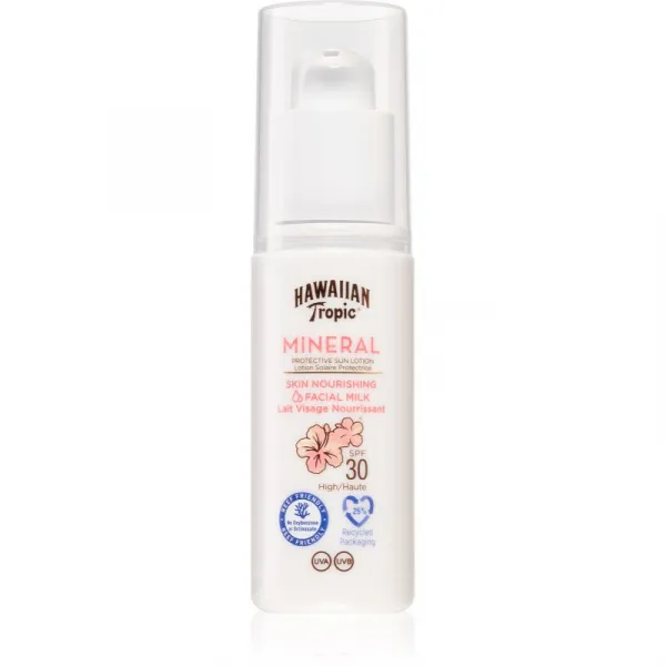 Hawaiian Tropic Milk Face Lotion opaľovacie mlieko na tvár SPF 30 50 ml
