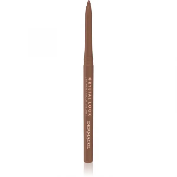 Dermacol Crystal Look automatická ceruzka na oči odtieň 01 Bronze 4,5 g