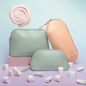 Notino Pastel Collection Cosmetic bag kozmetická taška Green 1 ks