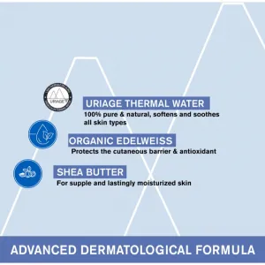 Uriage Bébé 1st Cleansing Cream jemný čistiaci krém pre deti od narodenia 500 ml