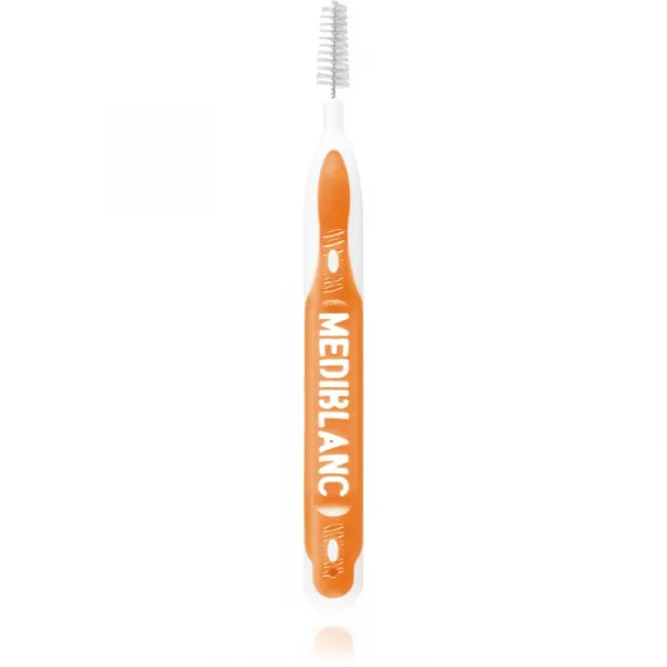 MEDIBLANC Interdental Pick-brush medzizubná kefka 0,7 mm Yellow 6 ks
