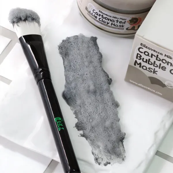 Elizavecca Milky Piggy Carbonated Bubble Clay Mask hĺbkovo čistiaca pleťová maska pre problematickú pleť, akné 100 g