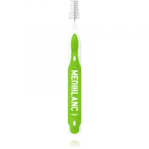 MEDIBLANC Interdental Pick-brush medzizubná kefka 0,8 mm Green 6 ks