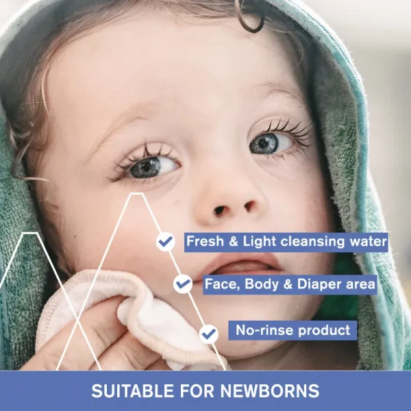 Uriage Bébé 1st Cleansing Water čistiaca voda na telo a tvár 500 ml