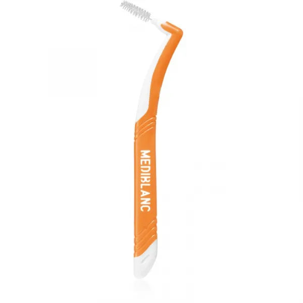 MEDIBLANC Interdental Pick-brush Angle medzizubná kefka 6 ks 0,7 mm Yellow 6 ks