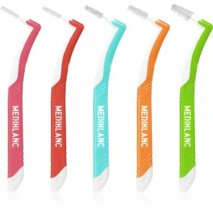 MEDIBLANC Interdental Pick-brush Angle medzizubná kefka 9 ks Mix kit 5 ks