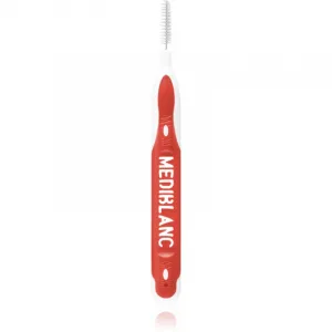 MEDIBLANC Interdental Pick-brush medzizubná kefka 0,5 mm Red 6 ks