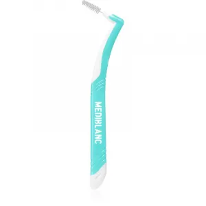 MEDIBLANC Interdental Pick-brush Angle medzizubná kefka 6 ks 0,6 mm Blue 6 ks