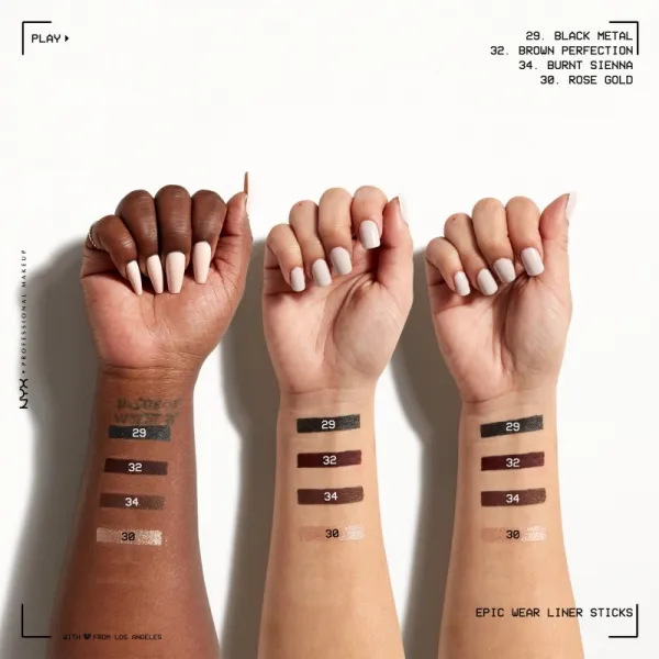 NYX Professional Makeup Epic Wear Liner Stick vodeodolná ceruzka na oči odtieň 30 Rose Gold 1.2 g