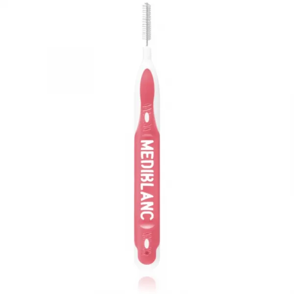 MEDIBLANC Interdental Pick-brush medzizubná kefka 0,4 mm Pink 6 ks