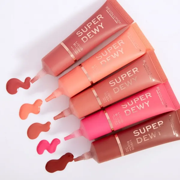 Revolution Superdewy tekutá lícenka odtieň Flushing For You 15 ml