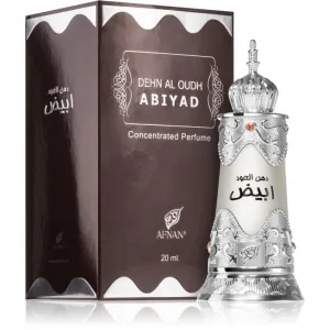 Afnan Dehn Al Oudh Abiyad parfémovaný olej unisex 20 ml