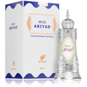 Afnan Musk Abiyad parfémovaný olej unisex 20 ml