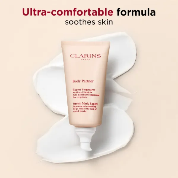 Clarins Body Partner Stretch Mark Expert upokojujúci telový krém na prevenciu a redukciu strií 175 ml