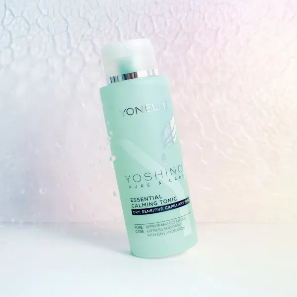 Yonelle Yoshino Pure&Care esenciálne upokojujúce tonikum pre citlivú pleť so začervenaním 400 ml