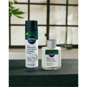 Nivea Men Sensitive Hemp balzam po holení s konopným olejom 100 ml