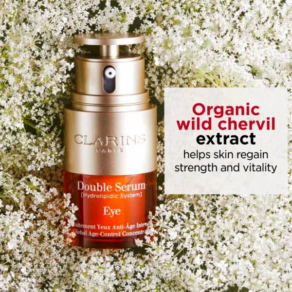 Clarins Double Serum Eye protivráskové sérum na očné okolie s vyživujúcim účinkom 20 ml