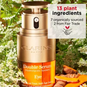 Clarins Double Serum Eye protivráskové sérum na očné okolie s vyživujúcim účinkom 20 ml