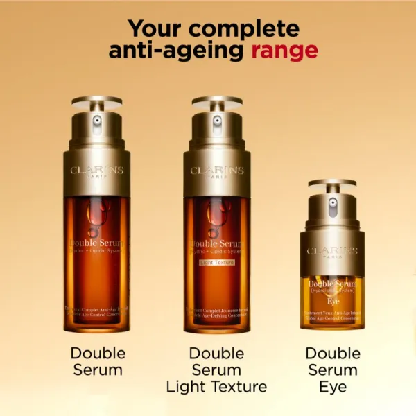 Clarins Double Serum Eye protivráskové sérum na očné okolie s vyživujúcim účinkom 20 ml