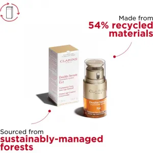 Clarins Double Serum Eye protivráskové sérum na očné okolie s vyživujúcim účinkom 20 ml
