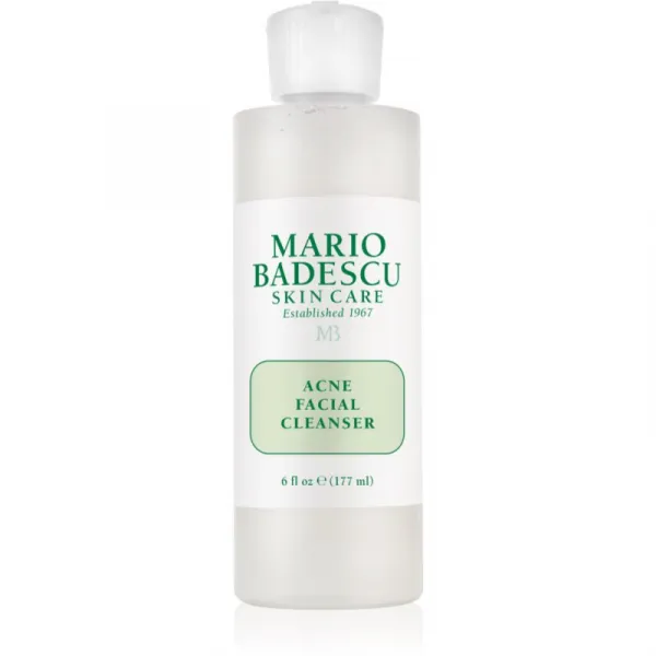 Mario Badescu Acne Facial Cleanser čistiaci gél pre mastnú pleť so sklonom k akné 177 ml